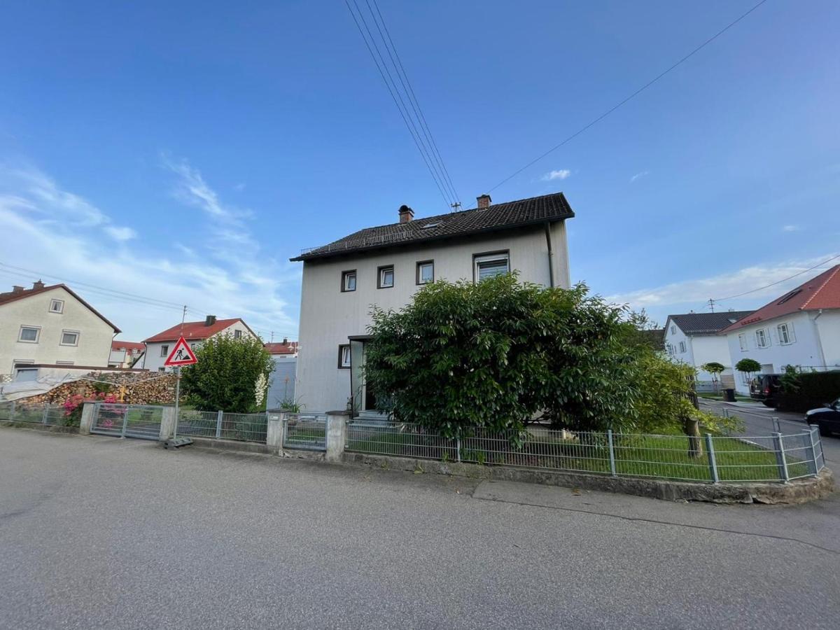 Guntia Apartment mit großem Garten Günzburg Exterior foto
